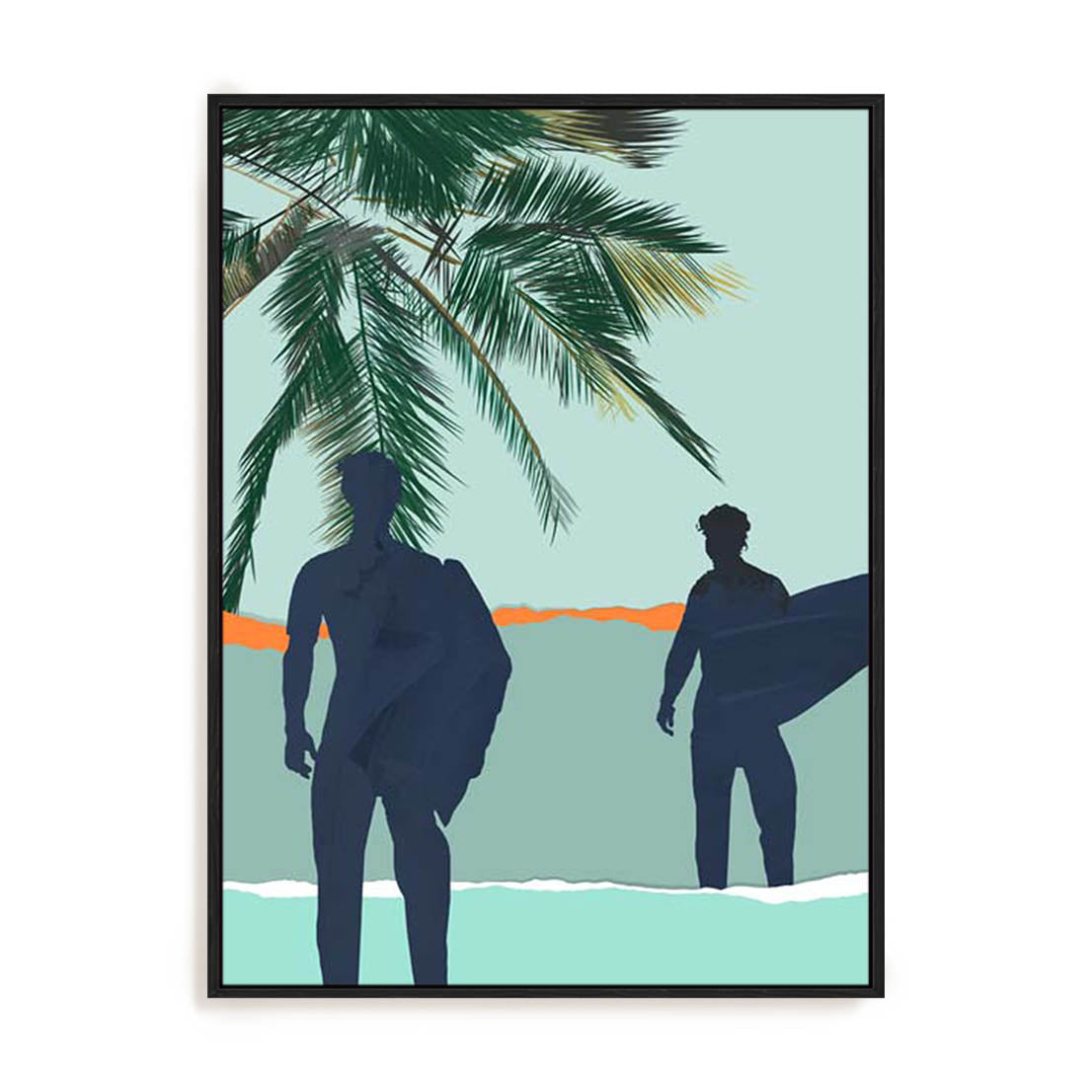 Surf Blue II Wall Art