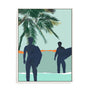 Surf Blue II Wall Art