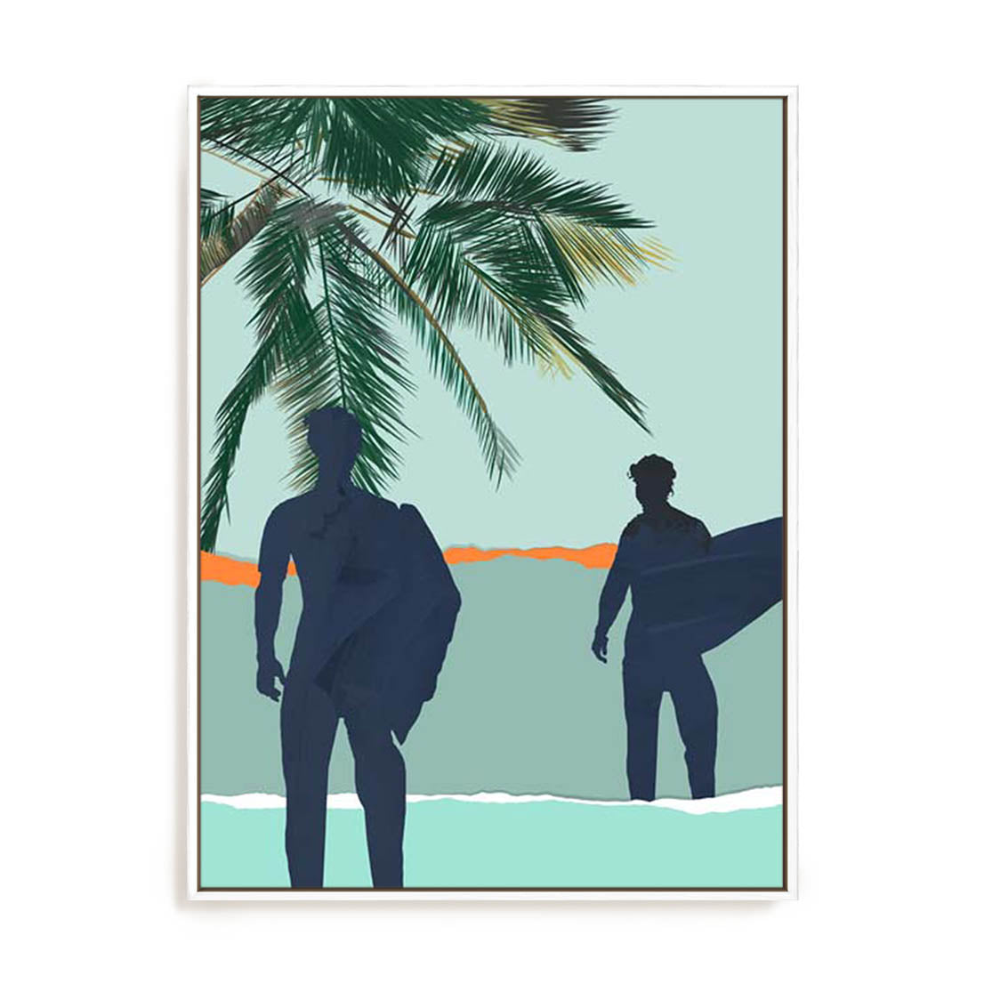 Surf Blue II Wall Art