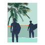 Surf Blue II Wall Art