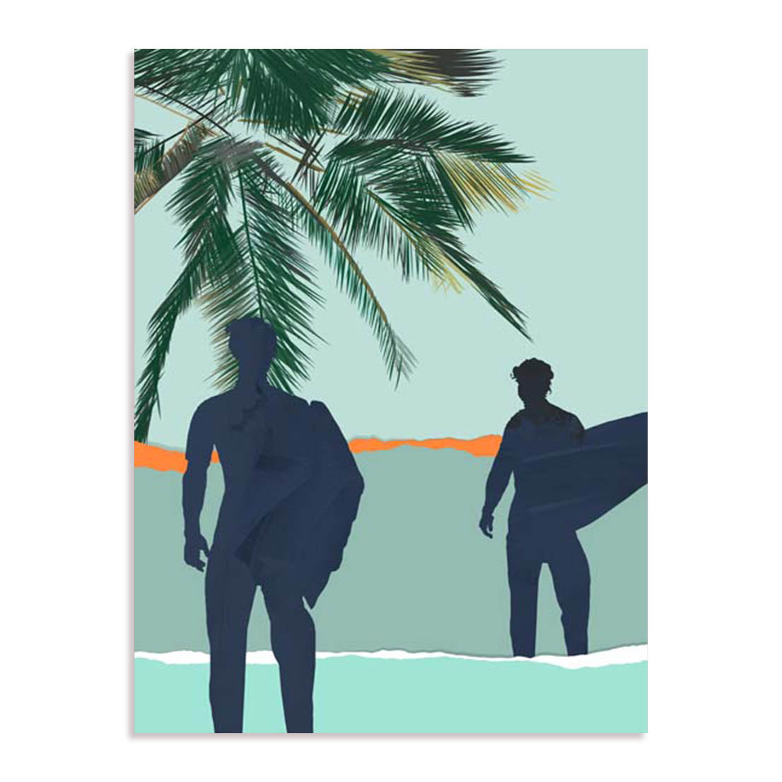 Surf Blue II Wall Art