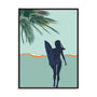 Surf Blue III Wall Art