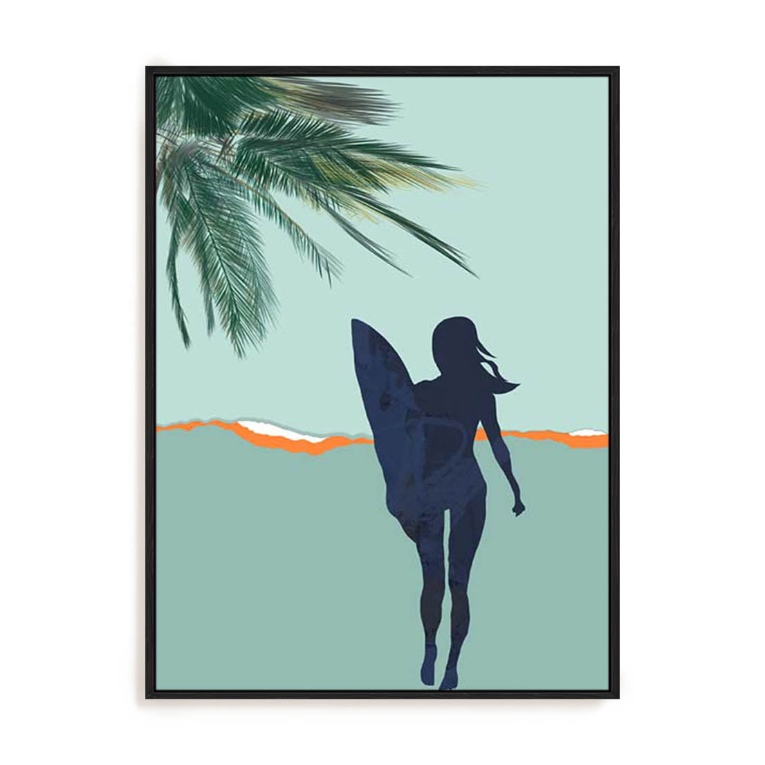 Surf Blue III Wall Art