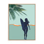 Surf Blue III Wall Art