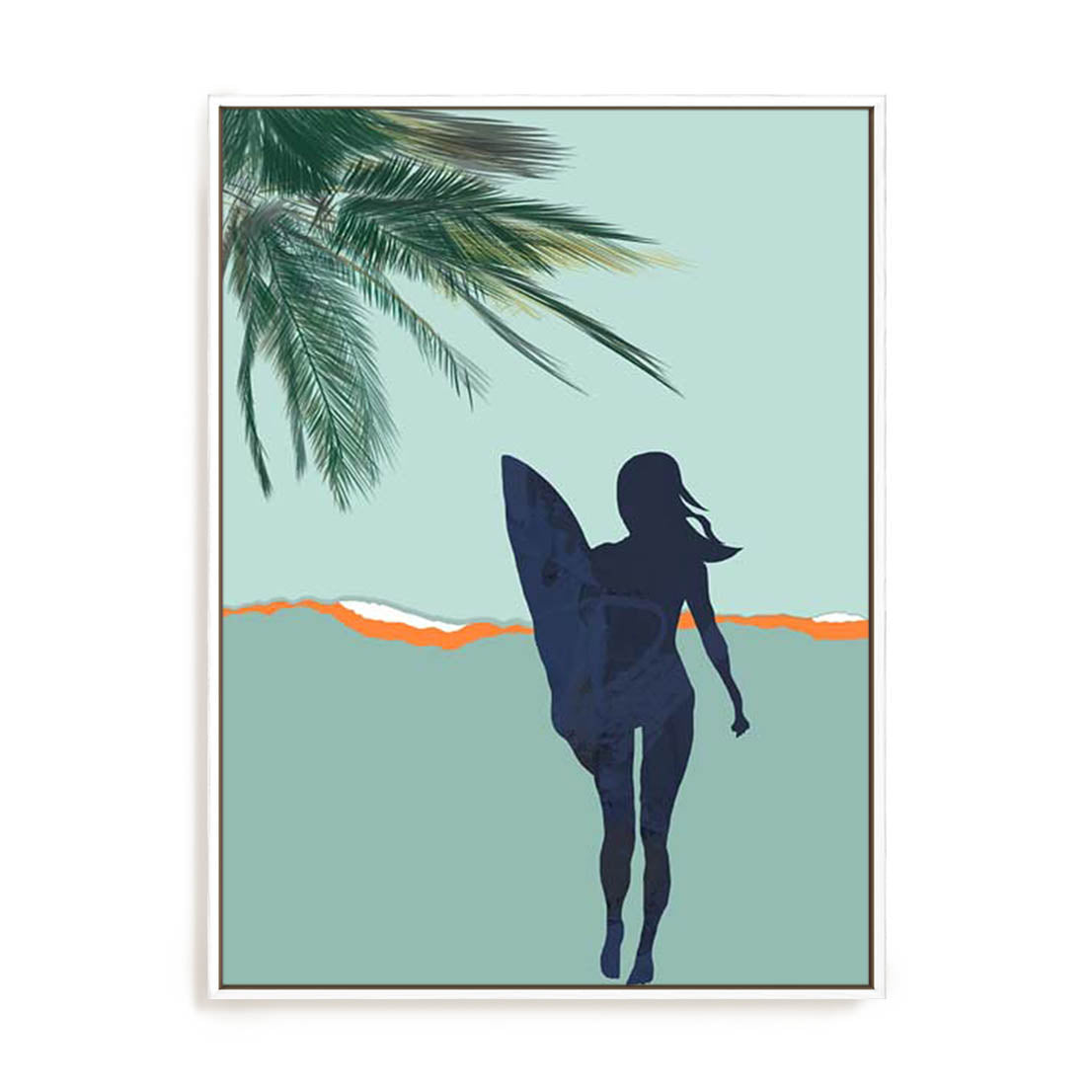 Surf Blue III Wall Art