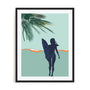 Surf Blue III Wall Art