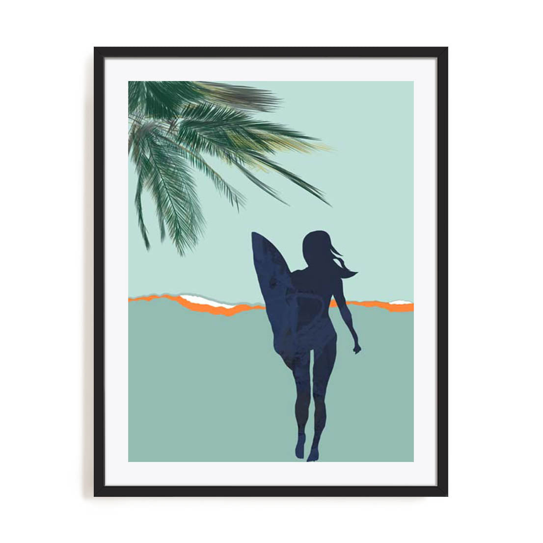 Surf Blue III Wall Art