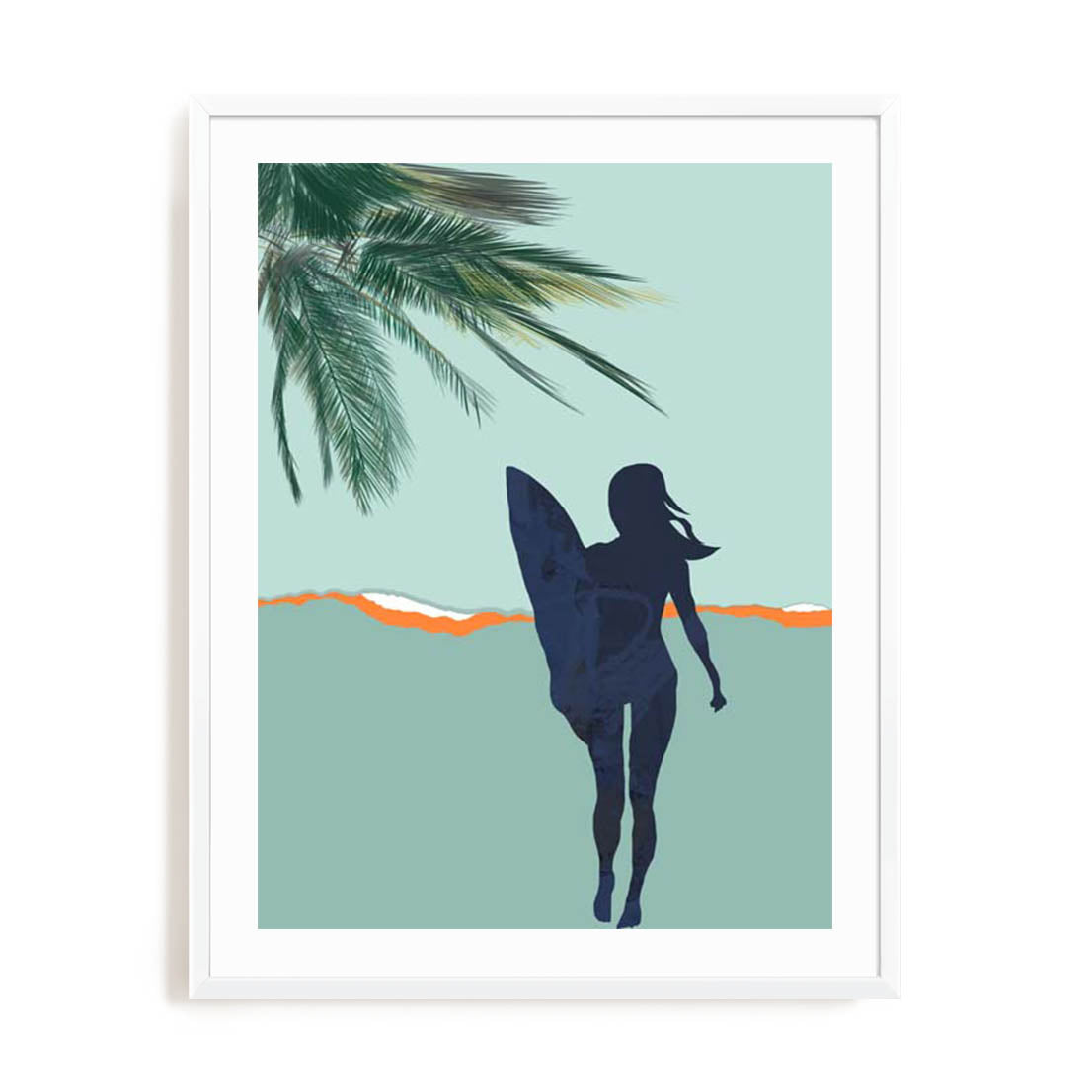Surf Blue III Wall Art