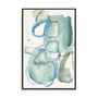 Blue Interaction I Wall Art