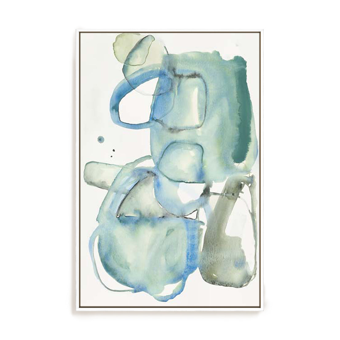 Blue Interaction I Wall Art