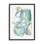 Blue Interaction I Wall Art