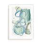 Blue Interaction I Wall Art