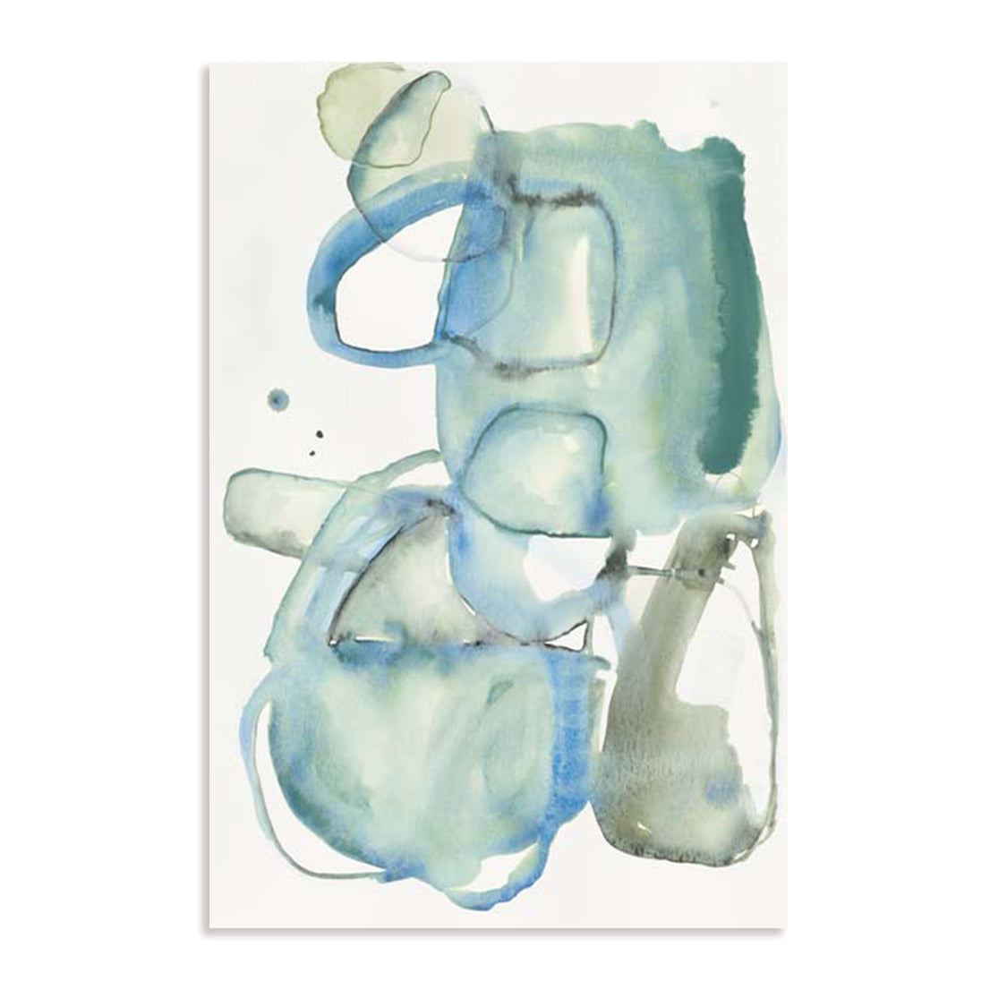 Blue Interaction I Wall Art