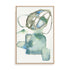 Blue Interaction II Wall Art