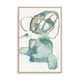 Blue Interaction II Wall Art