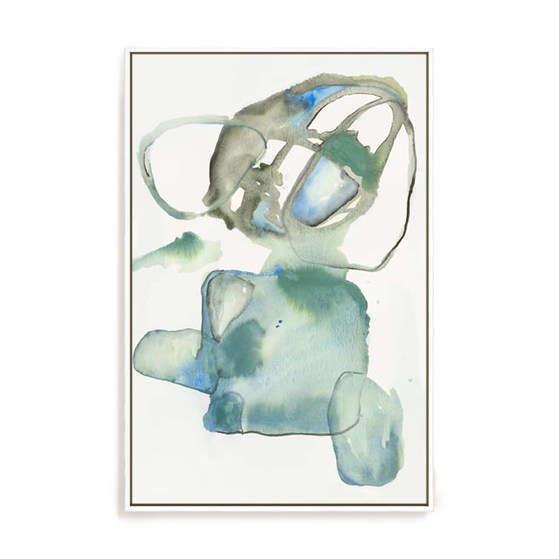 Blue Interaction II Wall Art