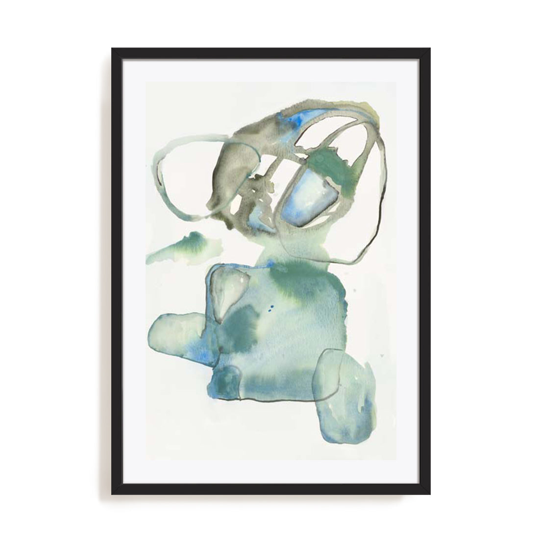 Blue Interaction II Wall Art