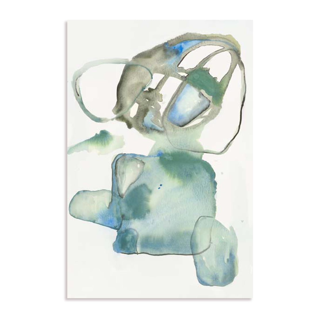 Blue Interaction II Wall Art