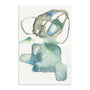 Blue Interaction II Wall Art