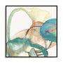 Blue Watermarks I Wall Art