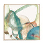 Blue Watermarks II Wall Art