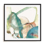 Blue Watermarks II Wall Art