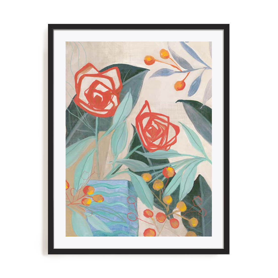 Bohemian Florals I Wall Art