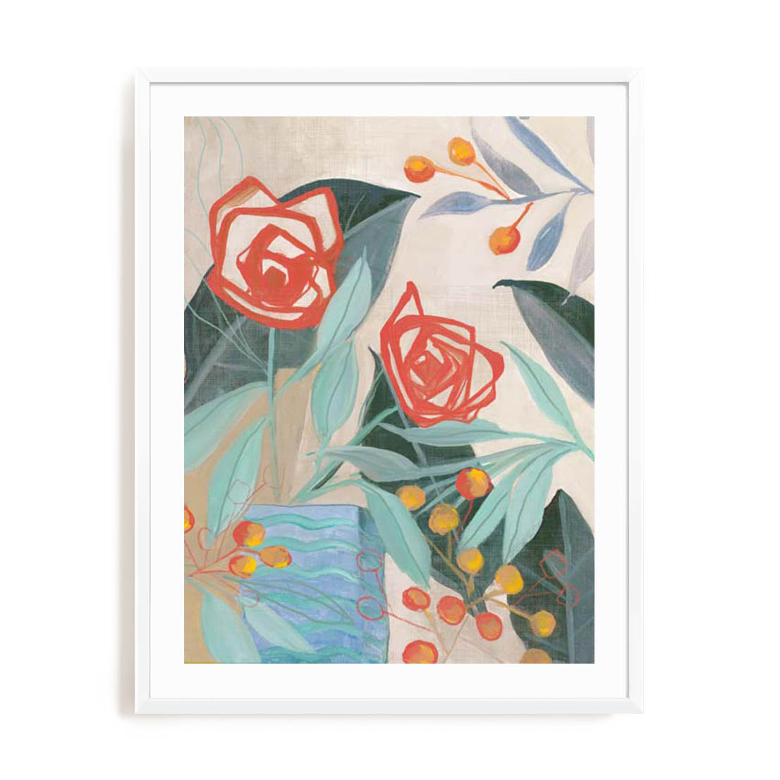 Bohemian Florals I Wall Art