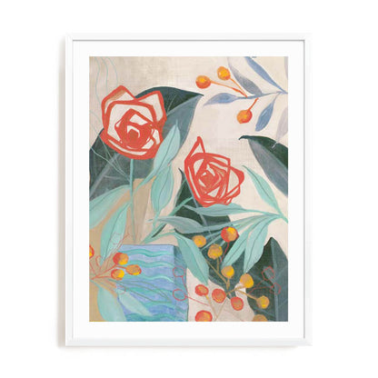 Bohemian Florals I Wall Art