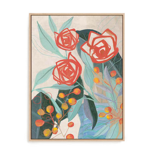 Bohemian Florals II Wall Art