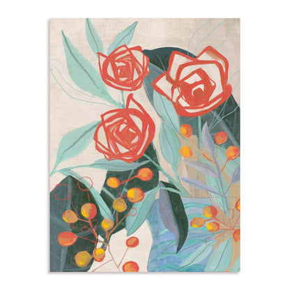 Bohemian Florals II Wall Art