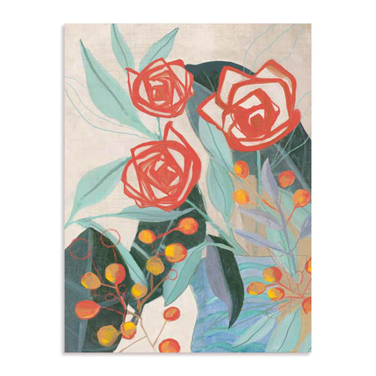 Bohemian Florals II Wall Art