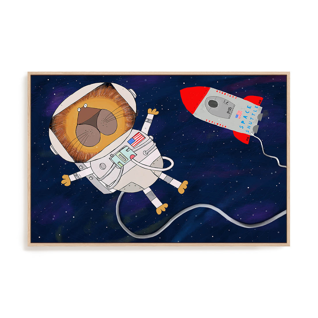 Spaceman Wall Art