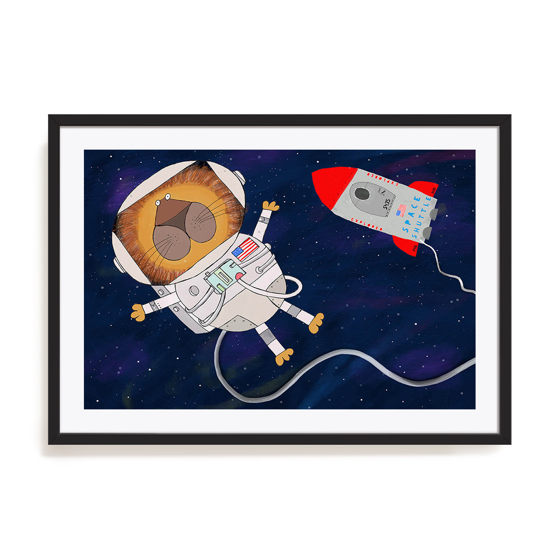 Spaceman Wall Art