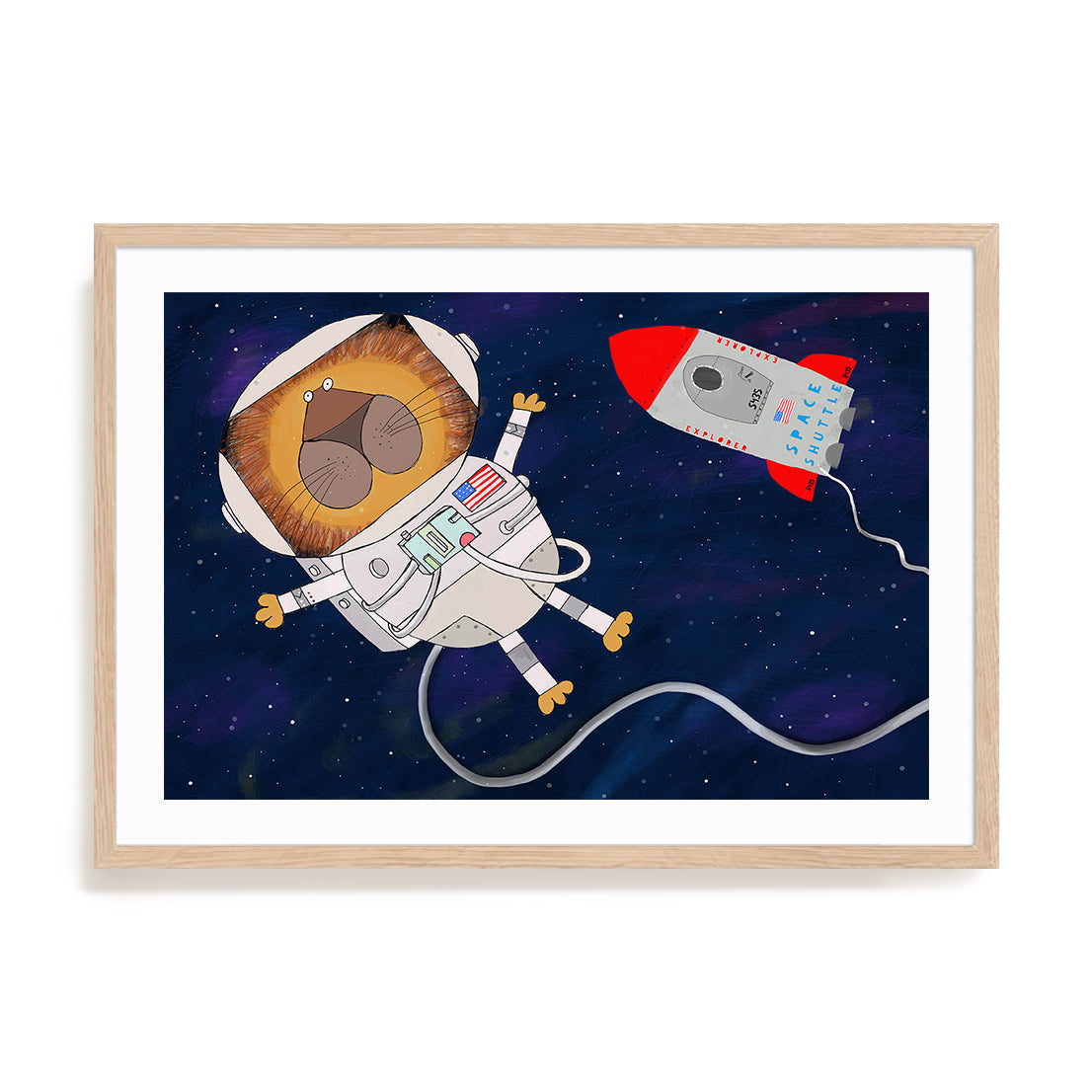 Spaceman Wall Art