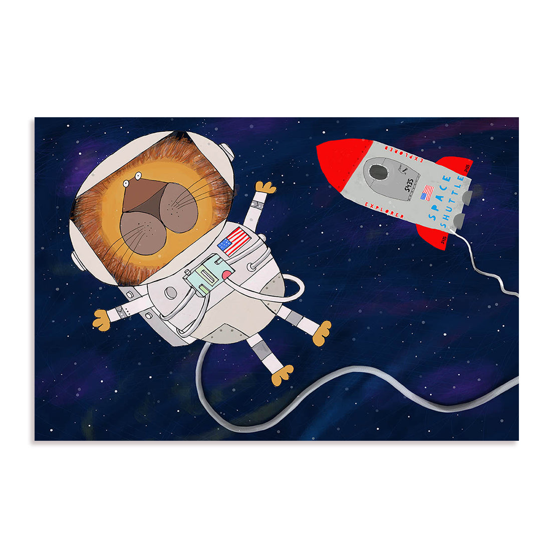 Spaceman Wall Art