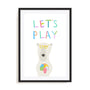 Let’s Play Wall Art