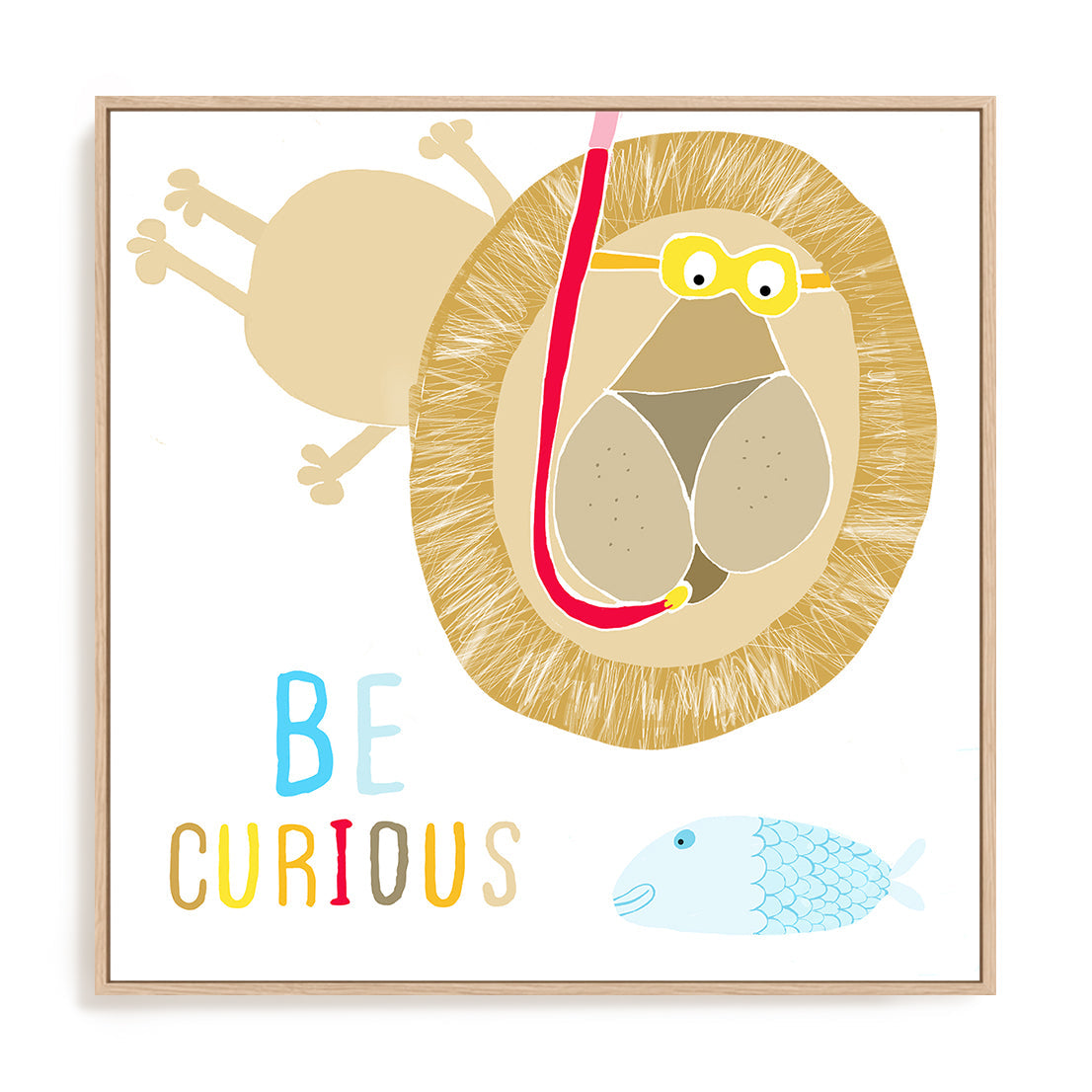 Be Curious Wall Art