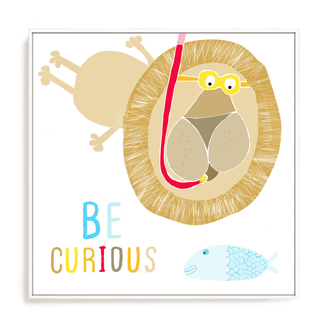 Be Curious Wall Art