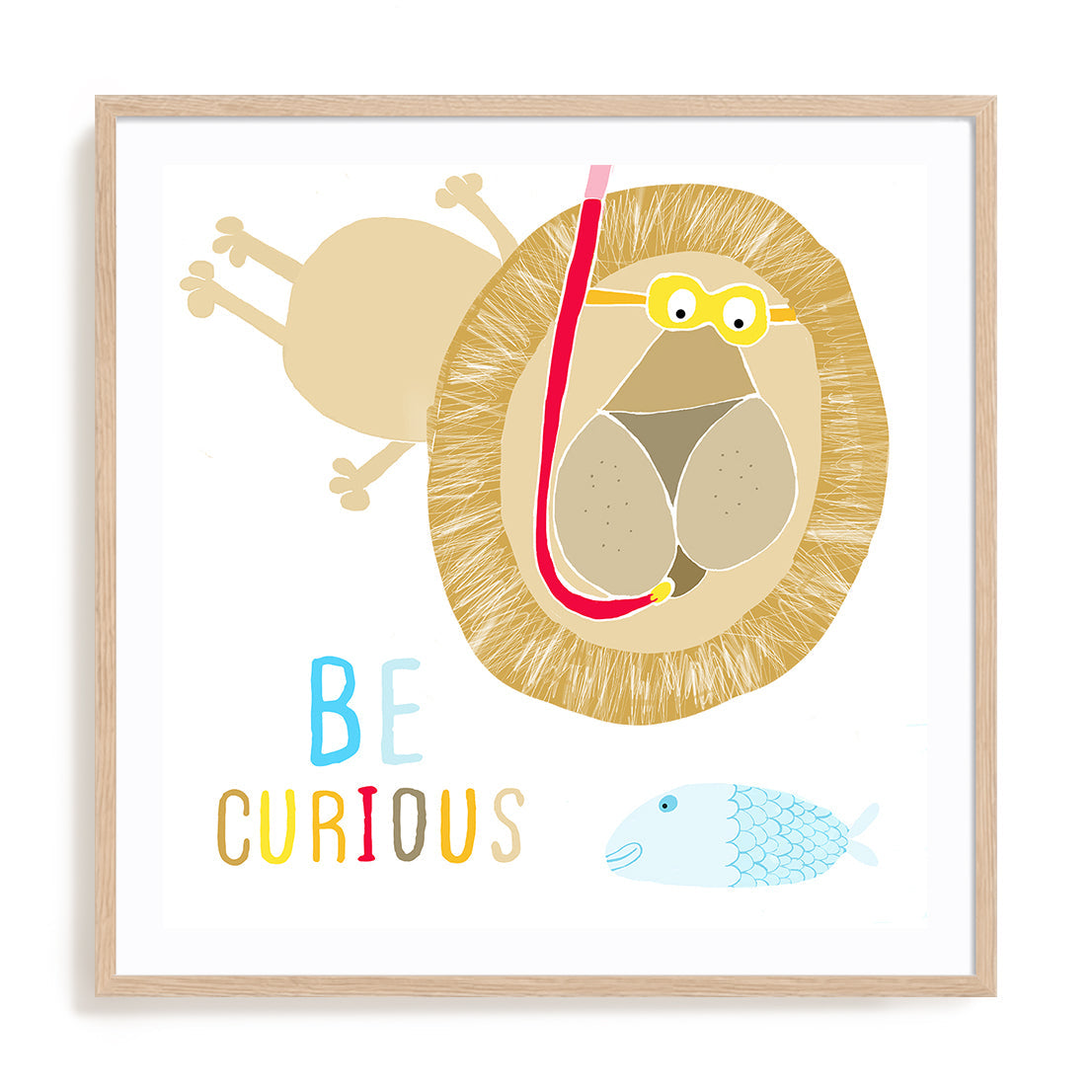 Be Curious Wall Art