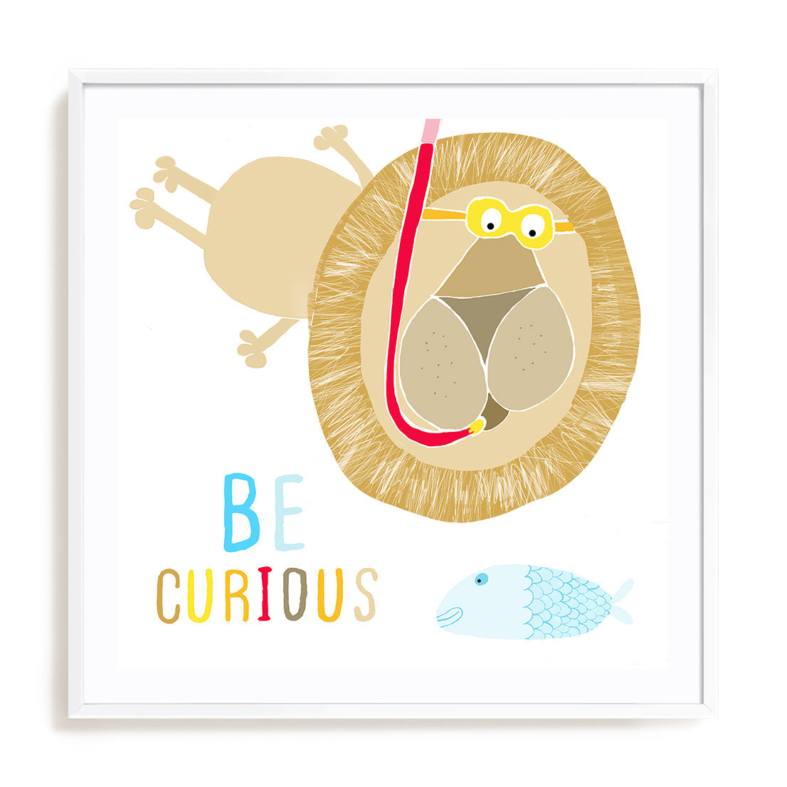 Be Curious Wall Art