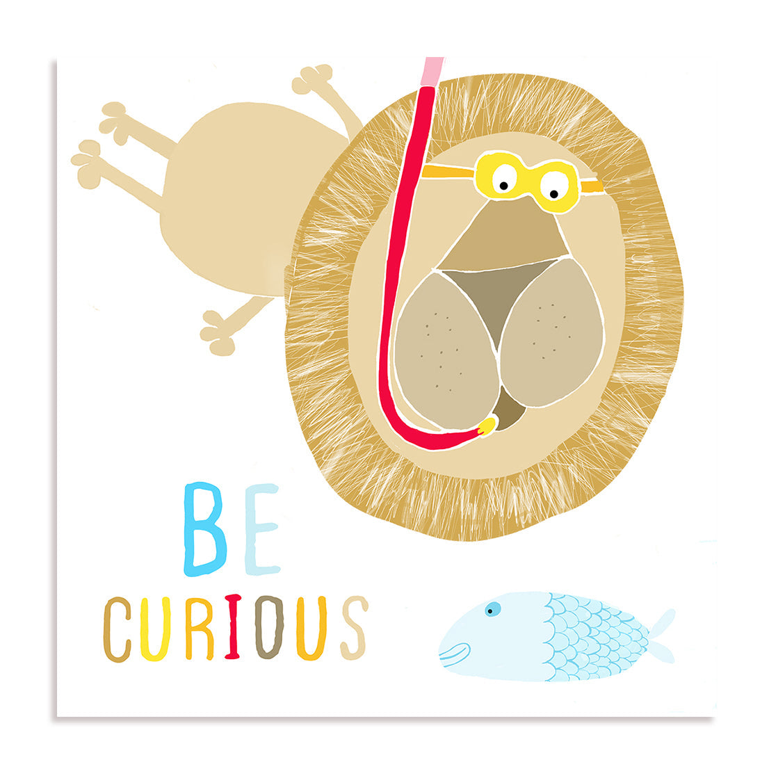 Be Curious Wall Art