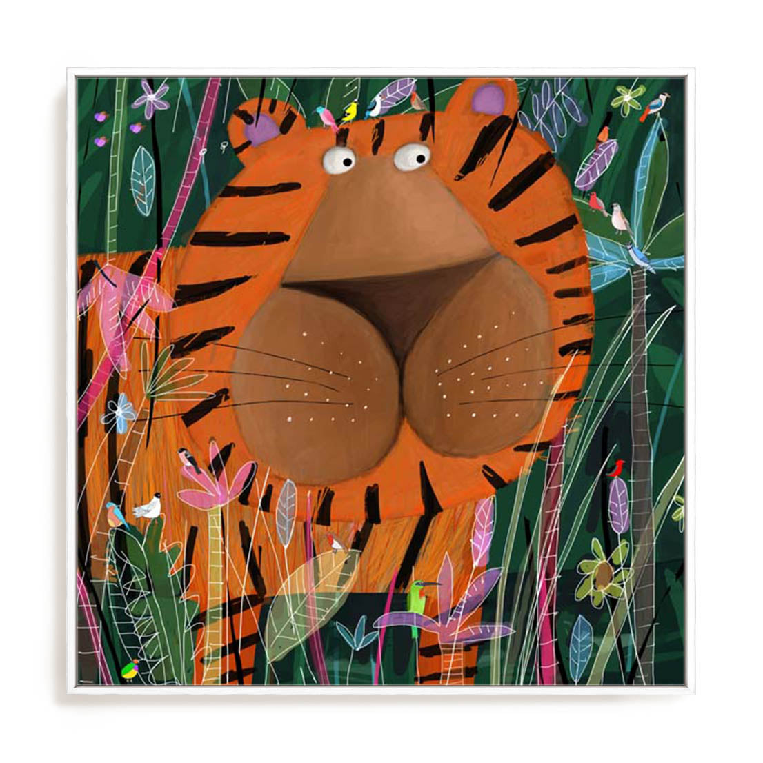 Jungle Tiger Wall Art