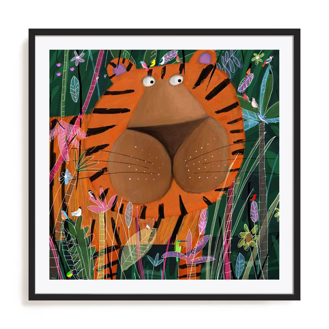 Jungle Tiger Wall Art