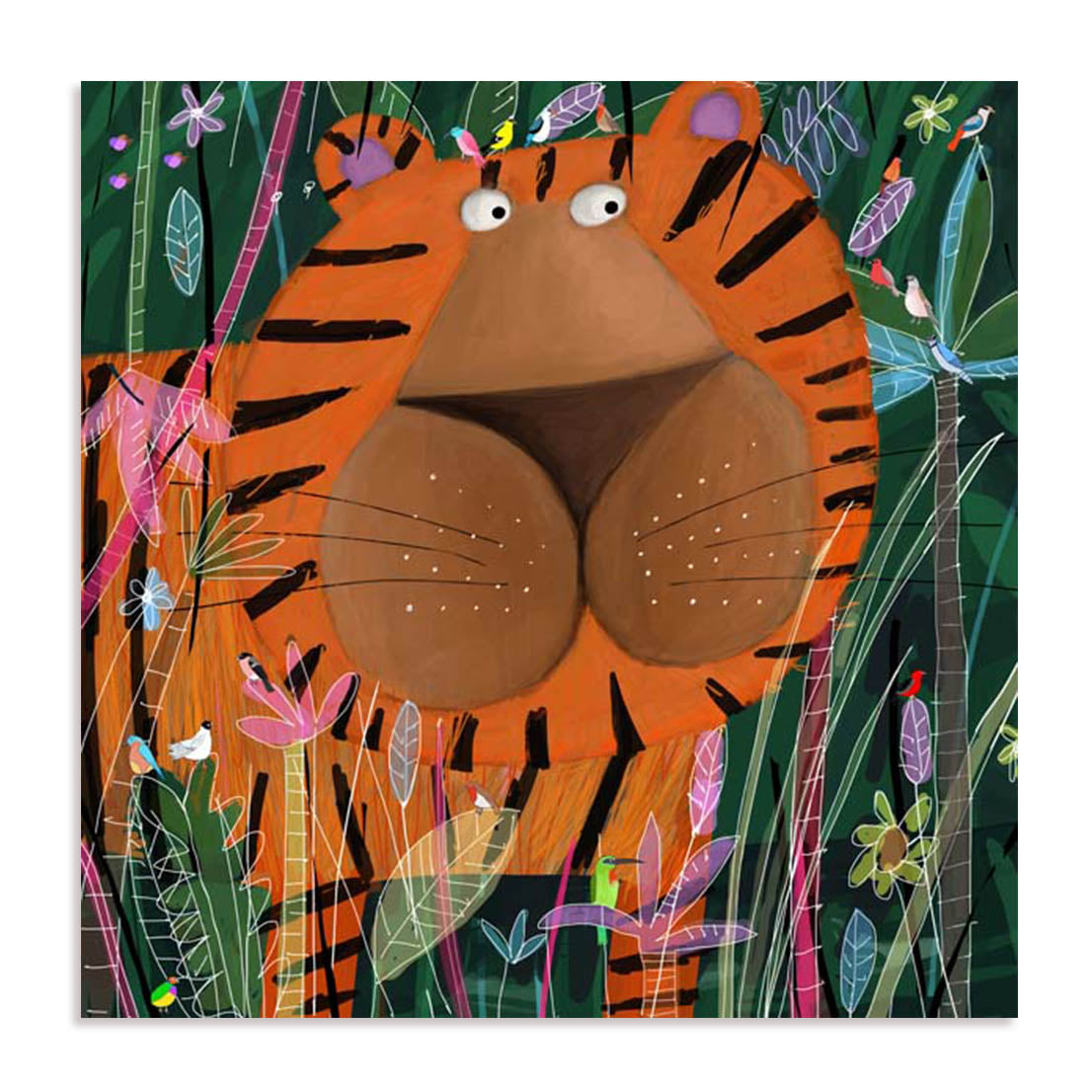 Jungle Tiger Wall Art