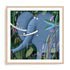 Jungle Elephant Wall Art #oran_natural-white-border