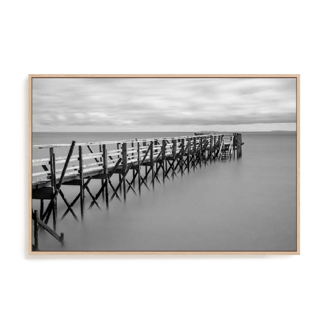 Quiet Pier Wall Art