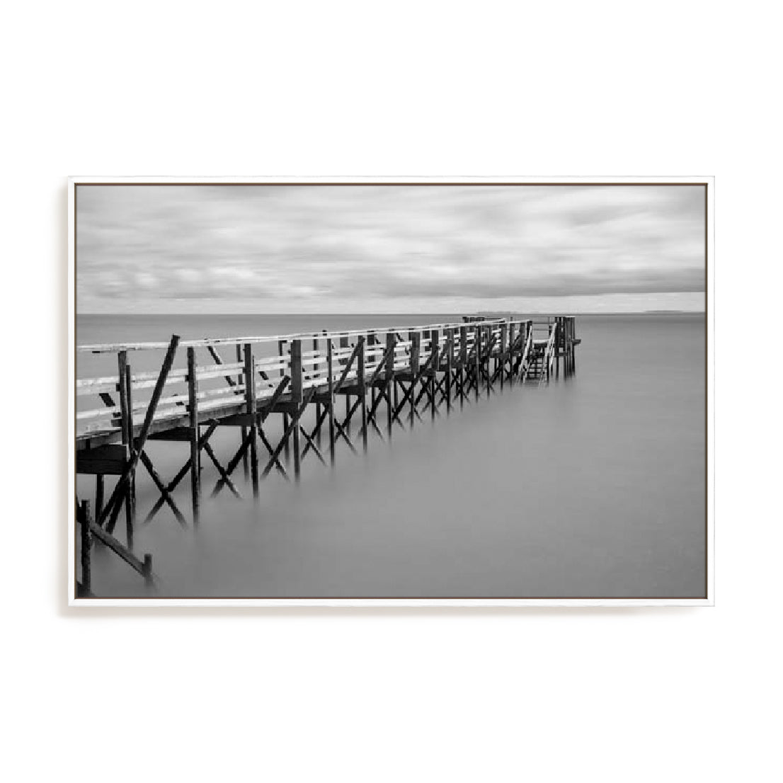 Quiet Pier Wall Art