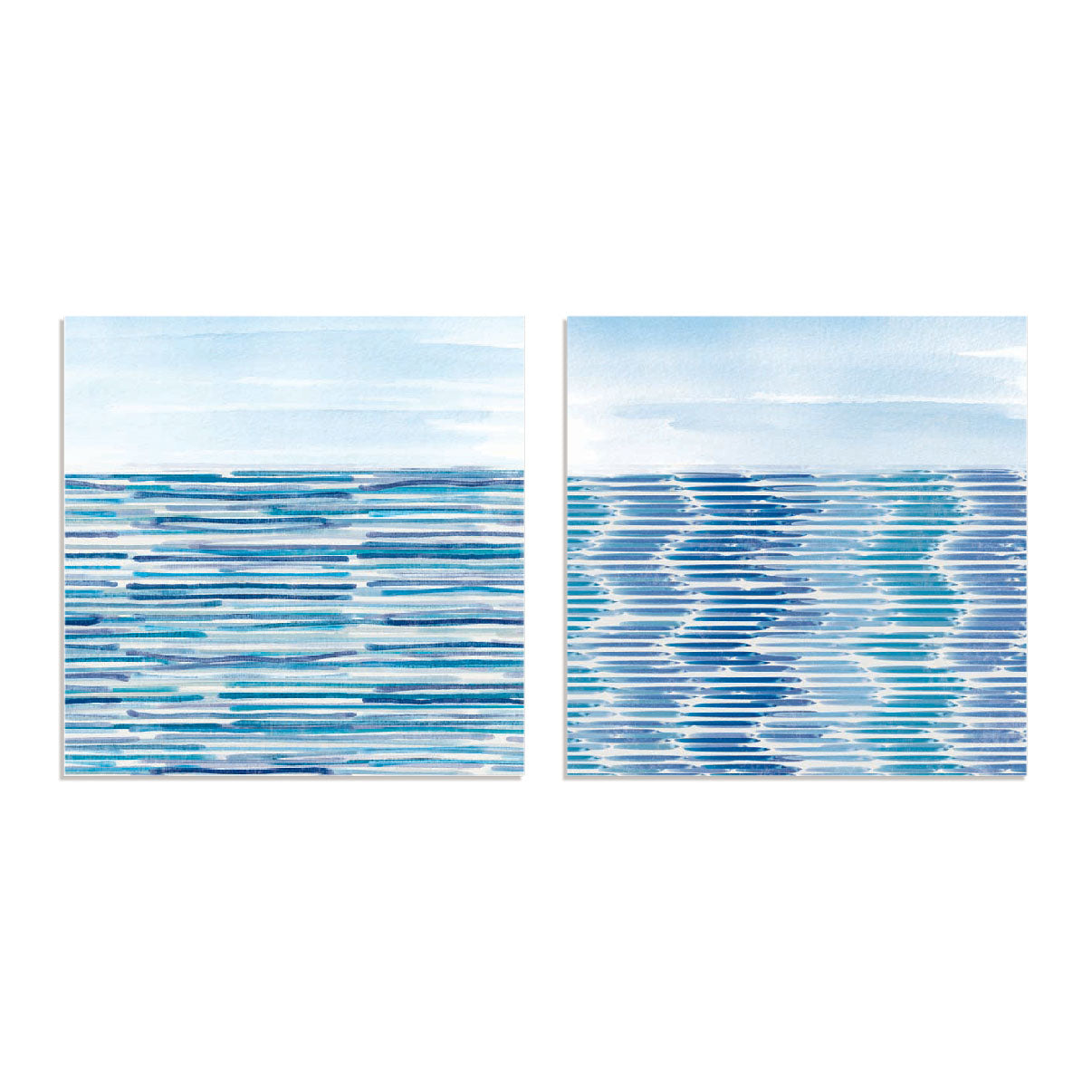 Blue Sea Pairs Wall Art