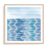 Blue Sea II Wall Art #oran_natural-white-border